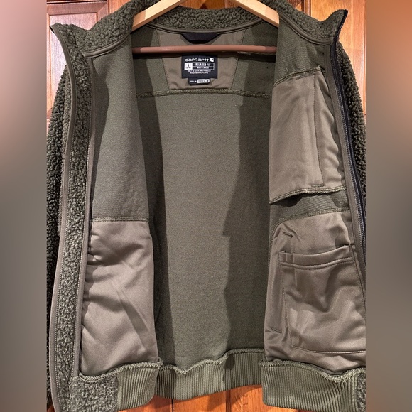CARHARTT Women’s High Pile Fleece Jacket Size L - Picture 5 of 13